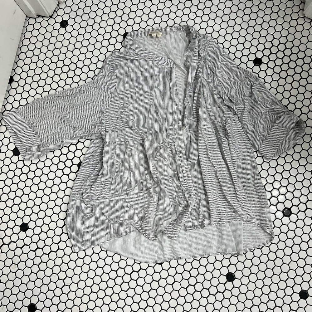 Cynthia rowley woman button up shirt size 3X
